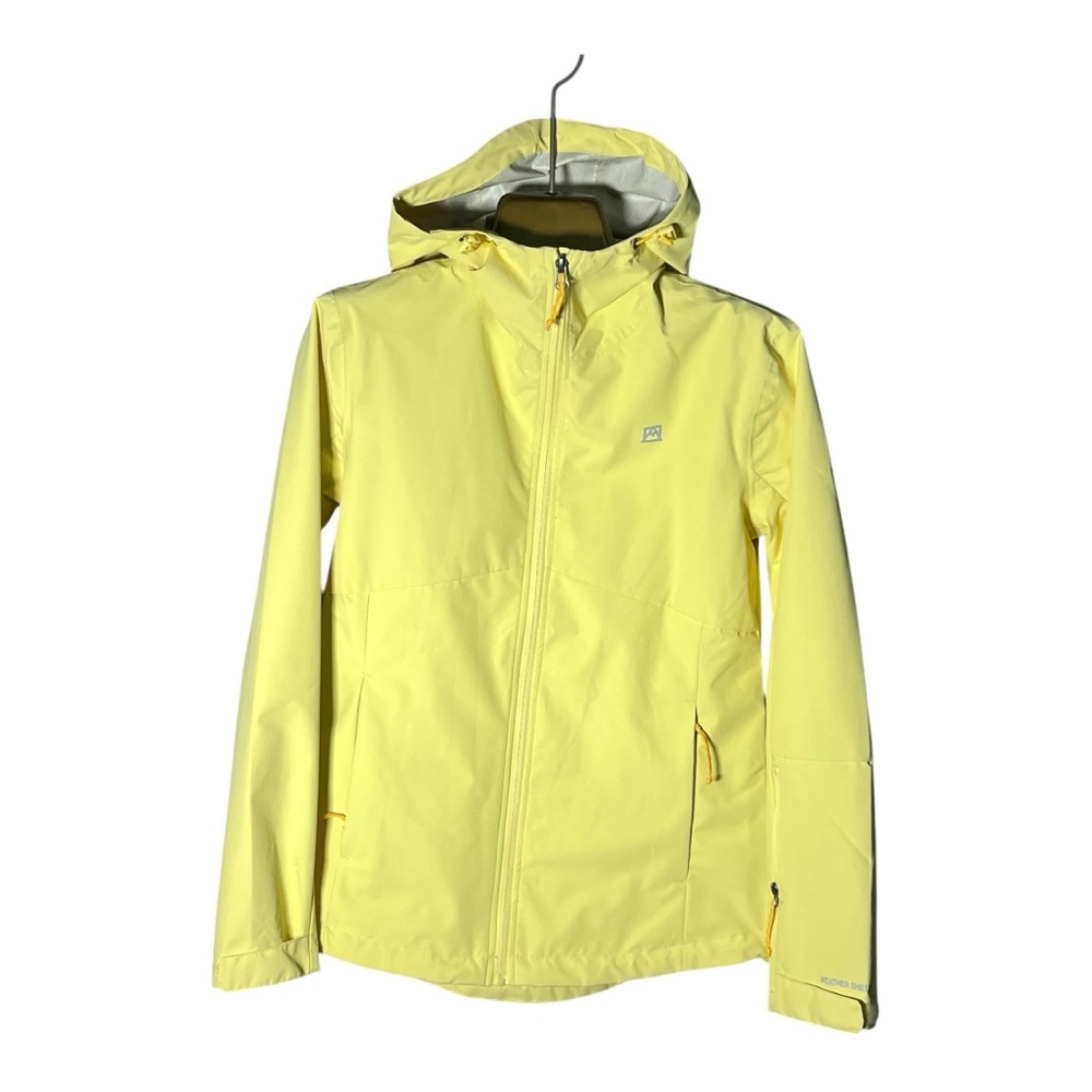 Avalanche Weather Shield Women’s Yellow Hooded Jacket Size Small NWOT